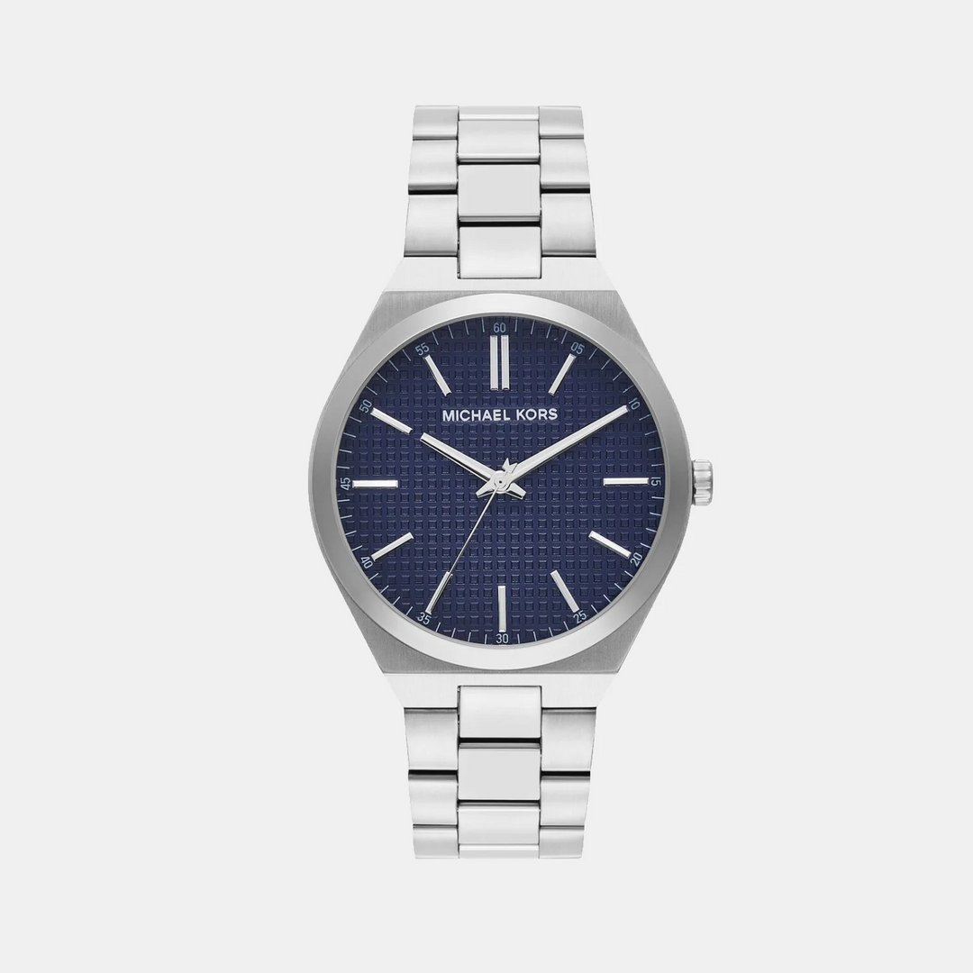 Michael Kors Lennox MK9227 Blue Silicone Strap Men&