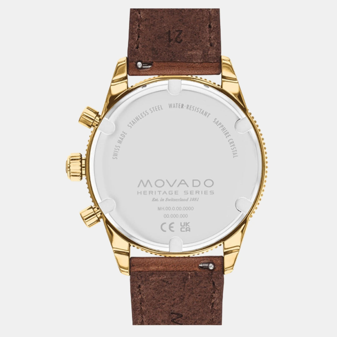 Movado Heritage Calendoplan S Chronograph 3650122 Men&