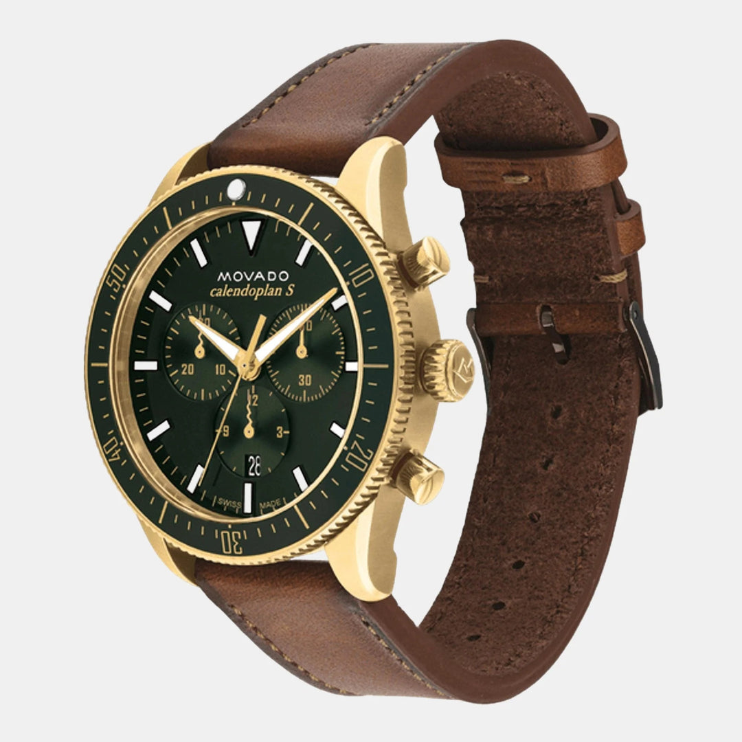 Movado Heritage Calendoplan S Chronograph 3650122 Men&