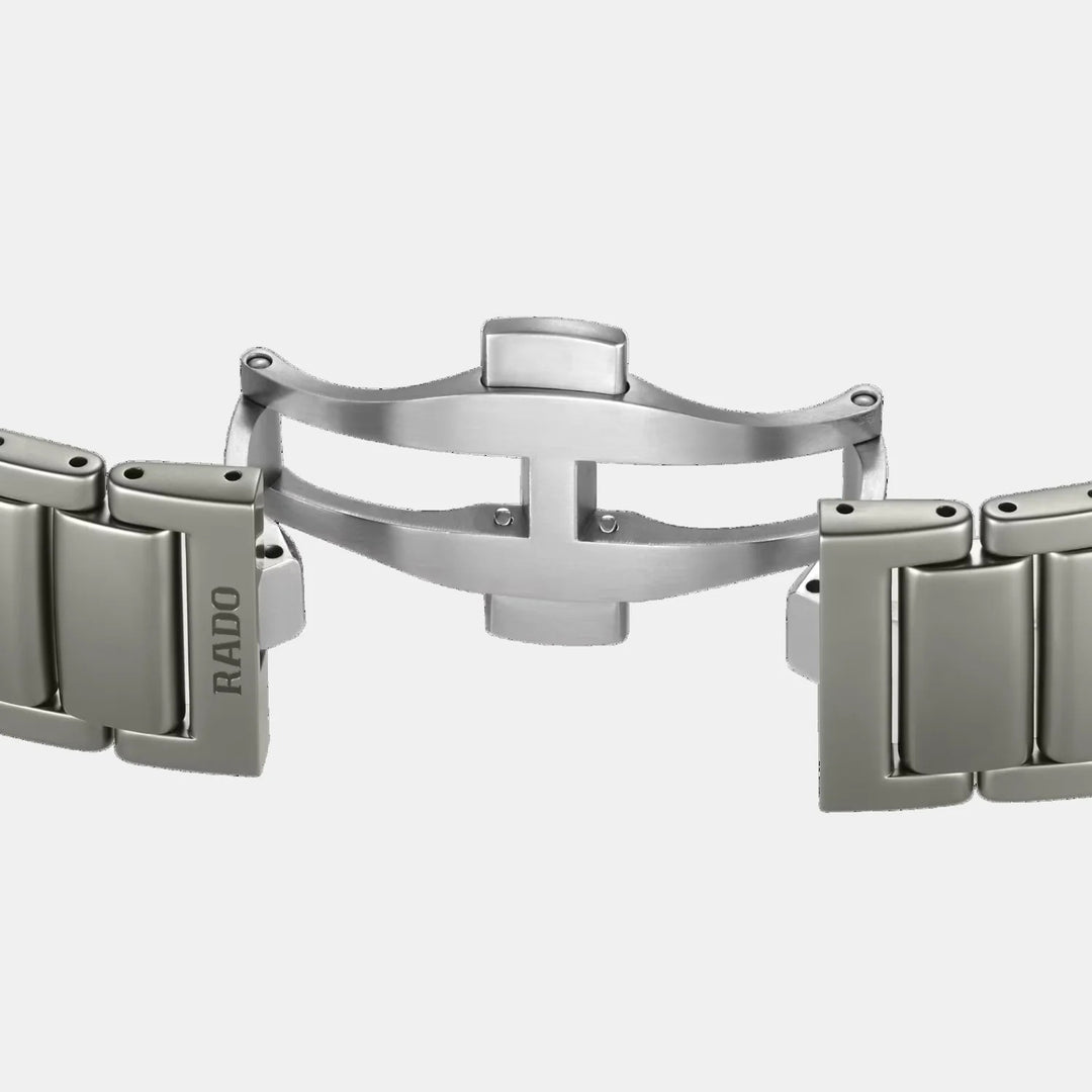 Rado True Square 38mm Skeleton Plasma Ceramic Bracelet Women&