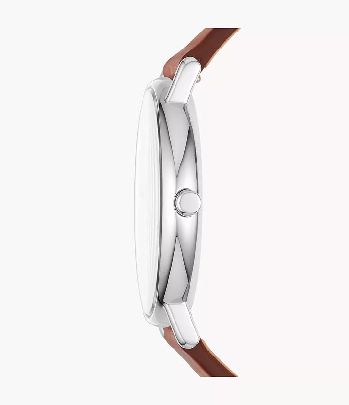Skagen SKW6355 Signatur Medium Brown Leather Men&