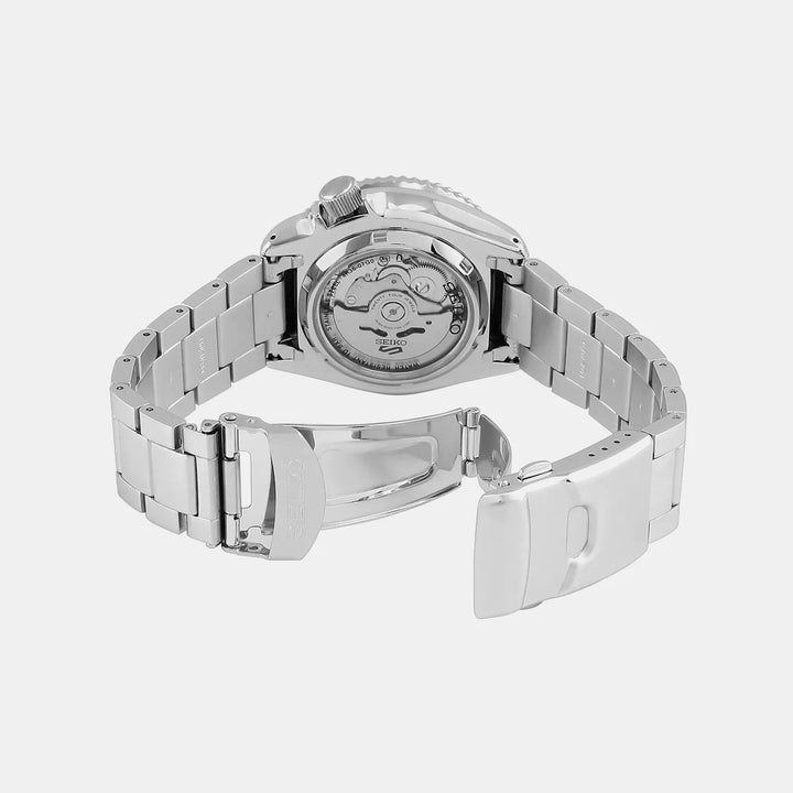 SEIKO 5 SPORTS AUTOMATIC WATCH – 42.5MM BLUE SUNBURST DIAL STEEL BRACELET