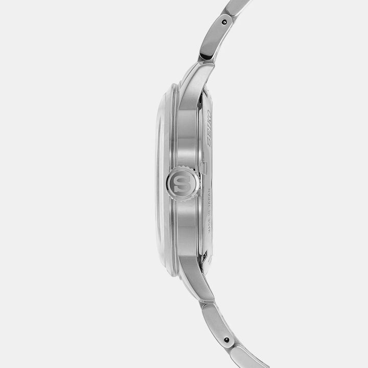 SEIKO PRESAGE AUTOMATIC WATCH LIGHT BLUE – 40.5MM SUNBURST DIAL STEEL BRACELET