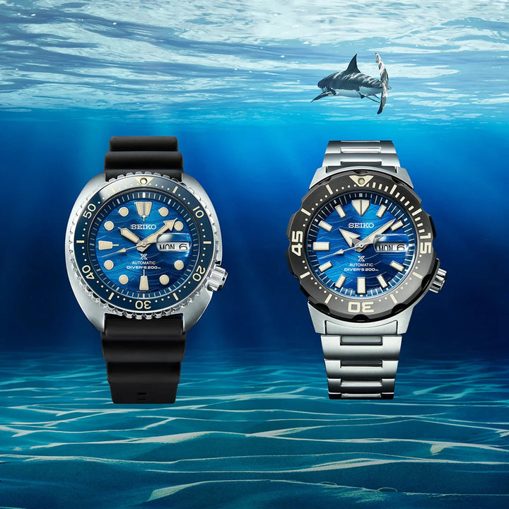 SEIKO PROSPEX KING SAMURAI SAVE THE OCEAN AUTOMATIC DIVER&
