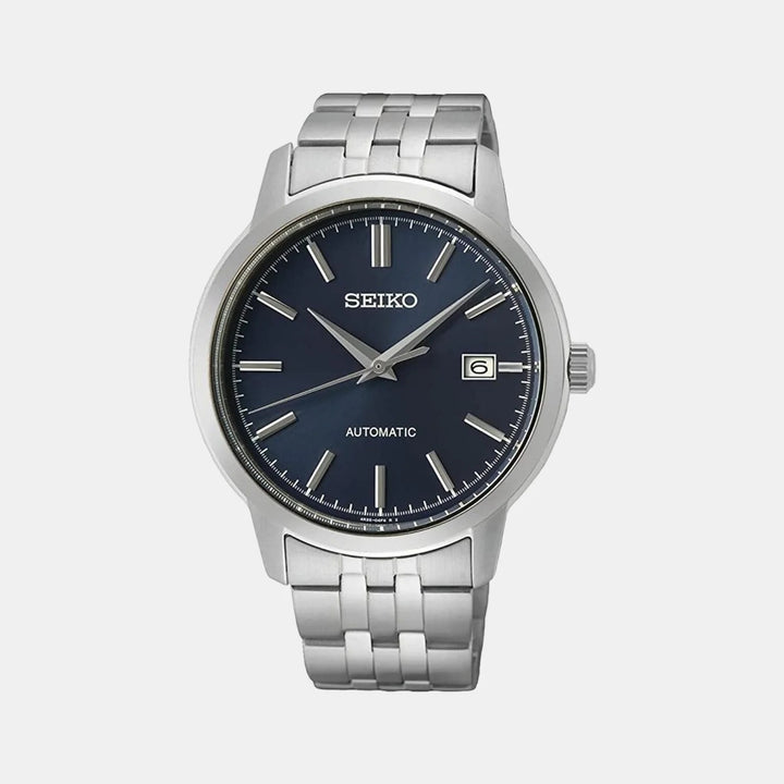 SEIKO AUTOMATIC WATCH – 41.2MM BLUE DIAL STEEL BRACELET