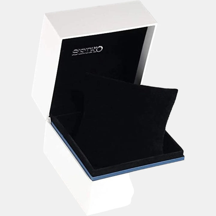 SEIKO PRESAGE COCKTAIL TIME THE AVIATION AUTOMATIC WATCH – 39.5MM BLUE DIAL BOX-SHAPED CRYSTAL STEEL BRACELET