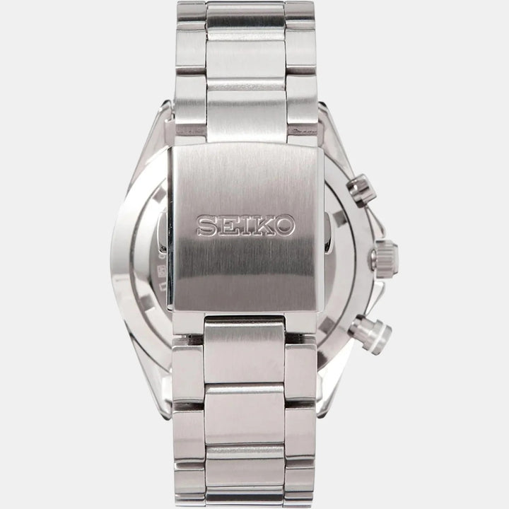 SEIKO DISCOVER MORE CHRONOGRAPH QUARTZ WATCH – 41MM GREEN MULTI-LAYER DIAL STEEL BRACELET
