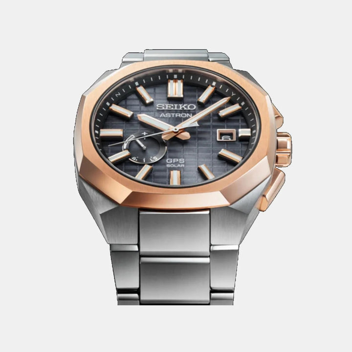 SEIKO ASTRON GPS SOLAR CRYSTAL BOX WATCH – 41.2MM GREY DIAL SAPPHIRE CRYSTAL TITANIUM BRACELET