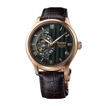 Seiko Presage Watch HCB007J1 for Men – Analog Leather