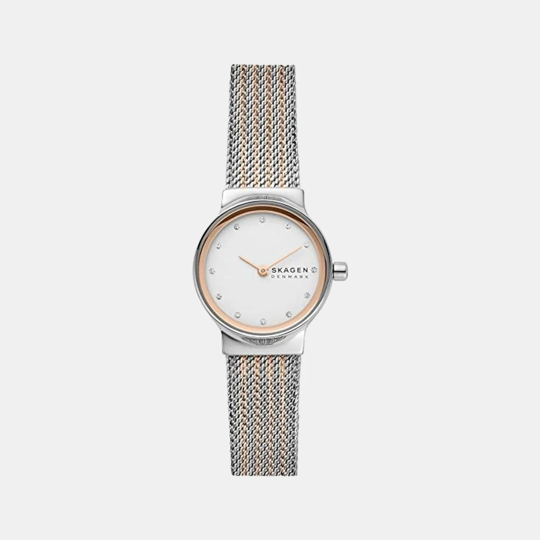Skagen SKW2699 Freja Lille Two-Tone Steel Mesh Women&