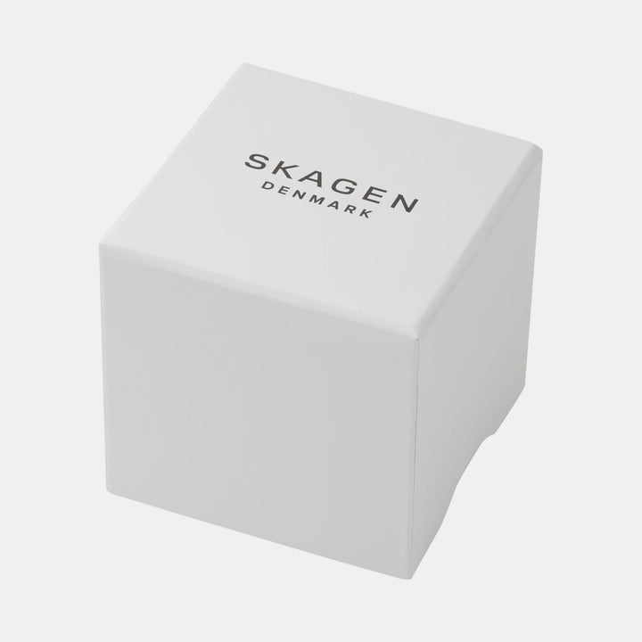 Skagen Grenen SKW6885 Riis Three-Hand Medium Brown Leather Men&