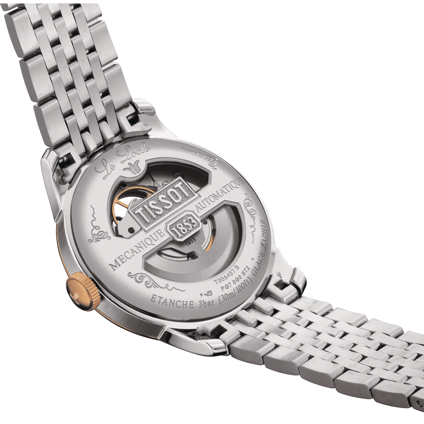 Tissot Le Locle Powermatic 80 Open Heart T0064072203302