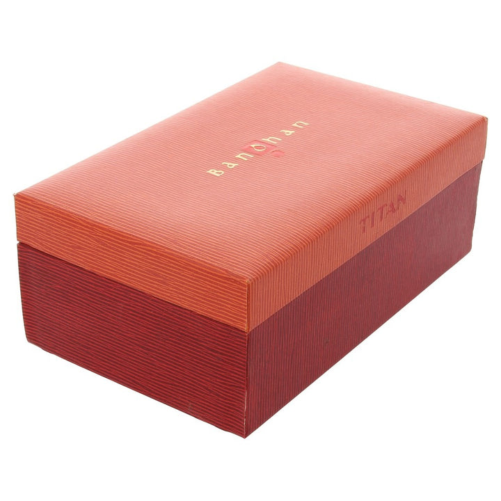 Titan Karishma Bandhan Couple Gift Set Champagne Dial Gold Stainless Steel Bracelet 18242712YM01