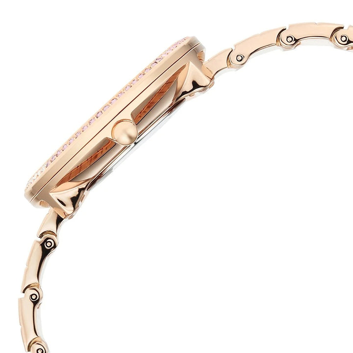 Titan Raga Glimmers 35mm Mother of Pearl Rose Gold Women&