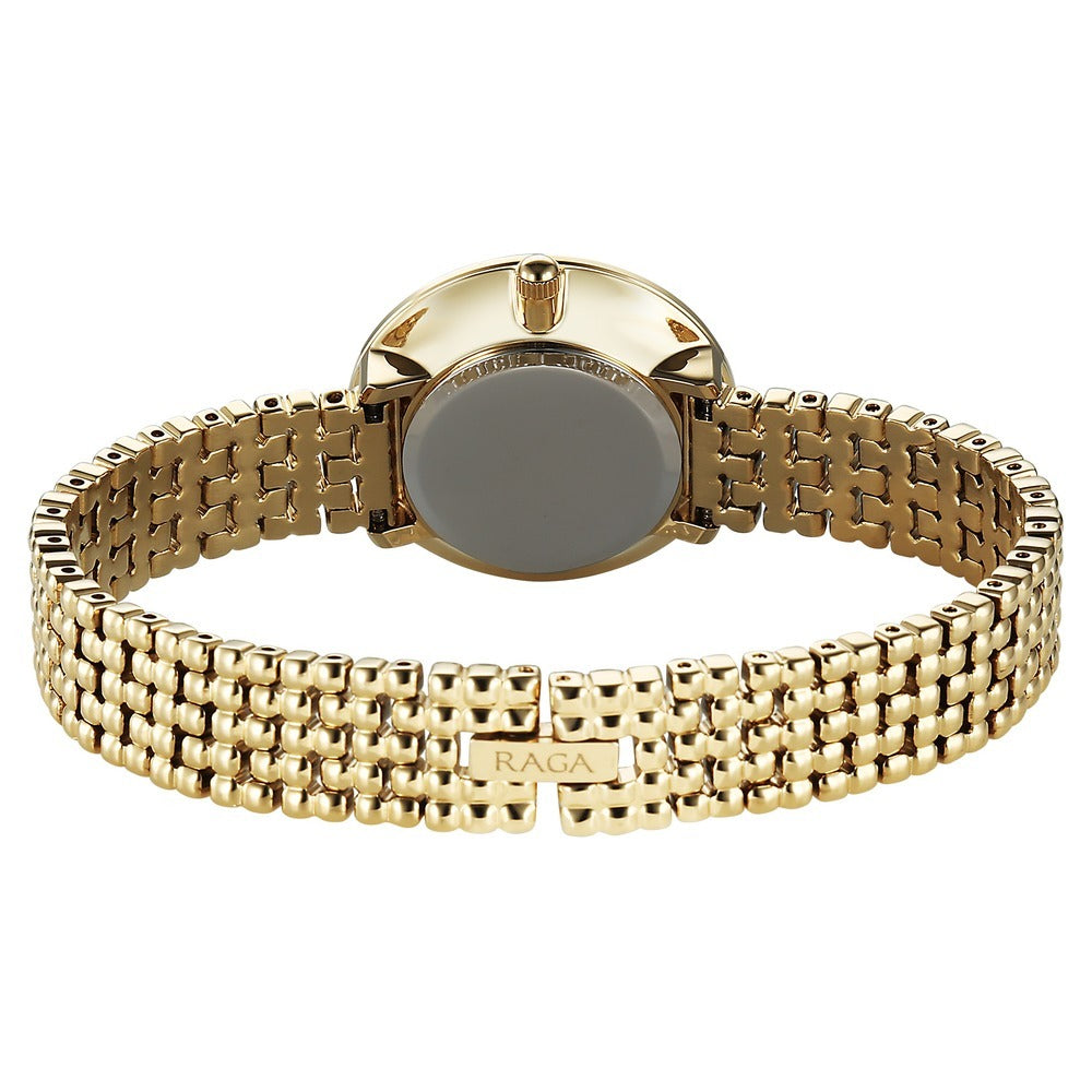 Titan Raga Showstopper Champagne Dial Date Women&