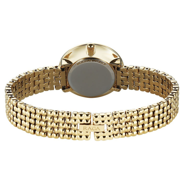 Titan Raga Showstopper Champagne Dial Date Women&
