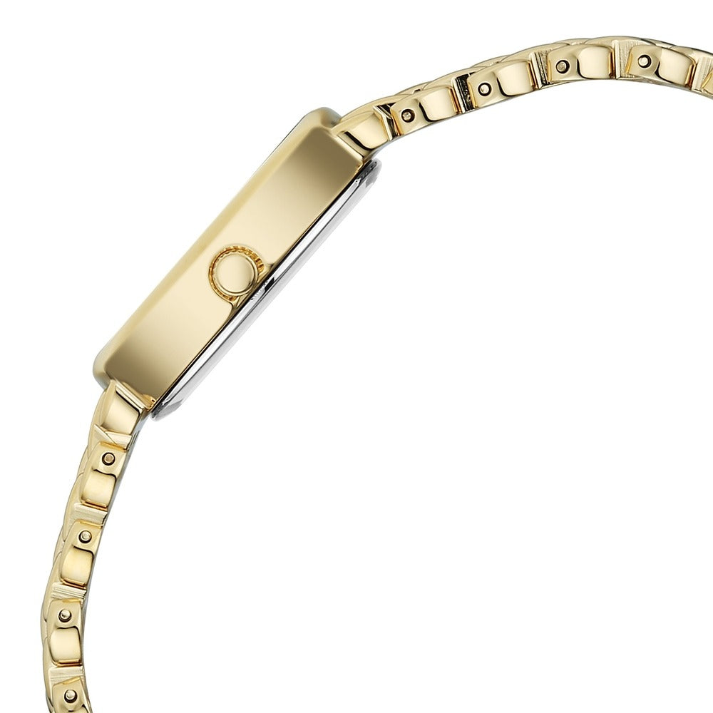 Titan Raga Spotlight Blue Dial Gold Bracelet Women&