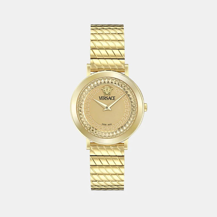 Versace Hellenyium VE0O00525 Blue Dial Stainless Steel Ladies&