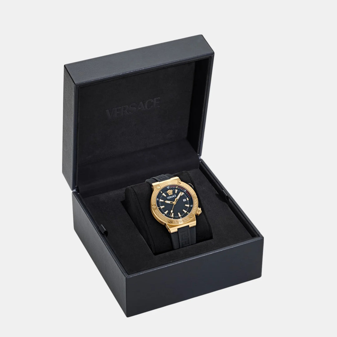 Versace Greca Logo VE8G00324 Two Tone Dial Stainless Steel Men&
