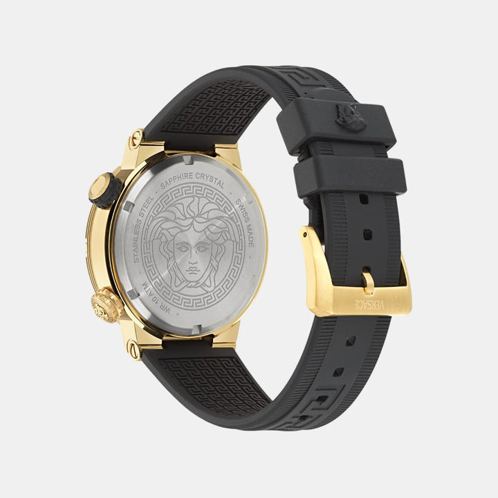 Versace Greca Logo VE8G00324 Two Tone Dial Stainless Steel Men&