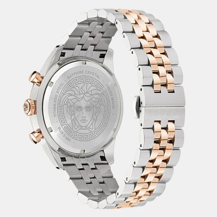 Versace Versace Chrono Master VE8R00424 White Dial Stainless Steel Men&