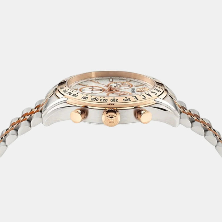 Versace Versace Chrono Master VE8R00424 White Dial Stainless Steel Men&