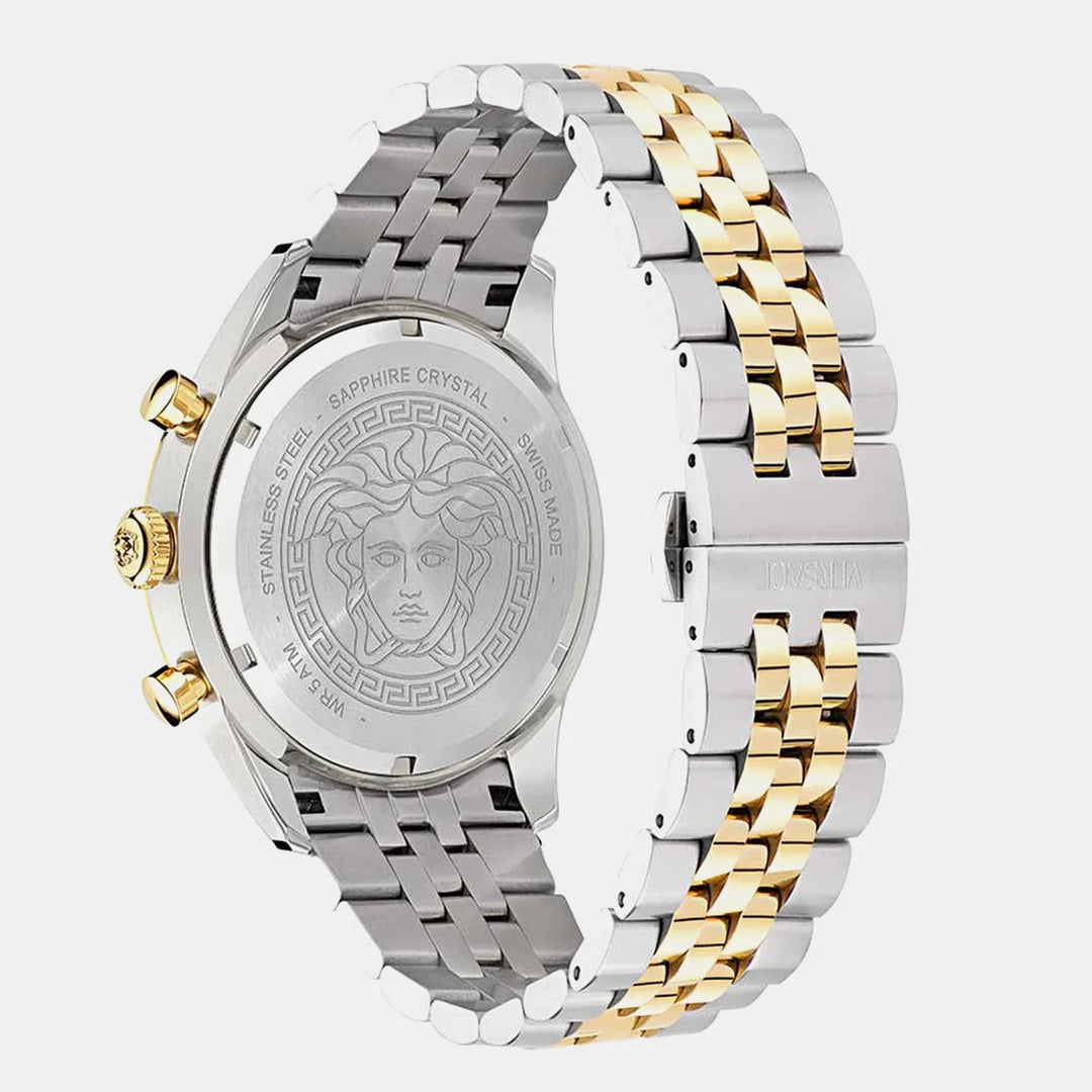 Versace Versace Chrono Master VE8R00524 Green Dial Gold PVD Stainless Steel Men&