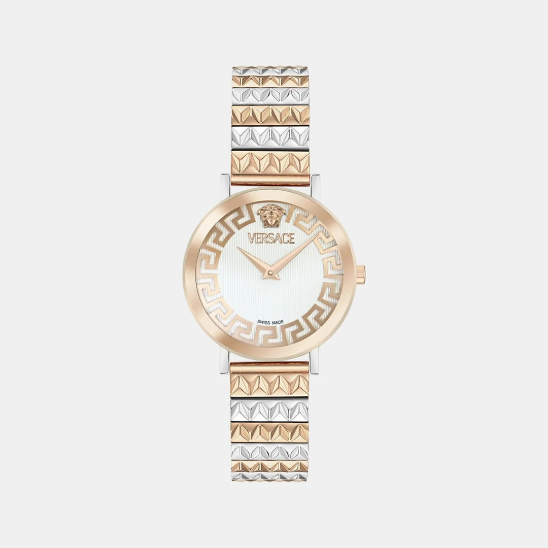 Versace V-Code Lady VE9A00324 Silver Dial Stainless Steel Women&