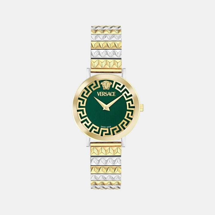Versace Daedalus VE9A00424 Green Dial Stainless Steel Men&
