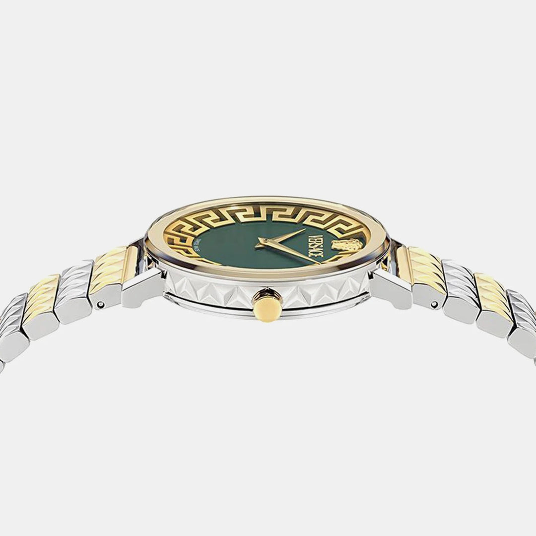 Versace Daedalus VE9A00424 Green Dial Stainless Steel Men&