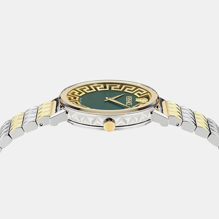 Versace Daedalus VE9A00424 Green Dial Stainless Steel Men&