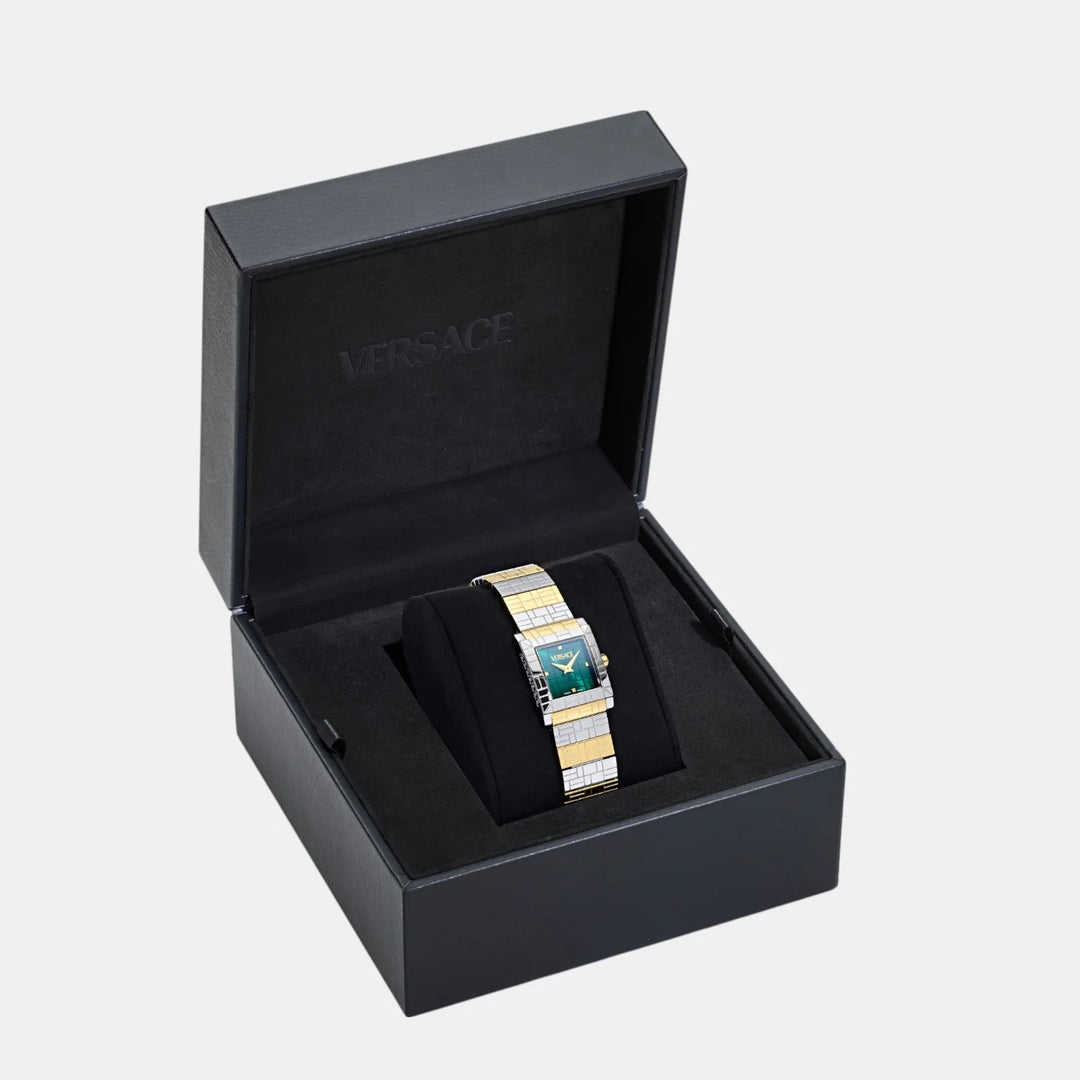Versace Mosaic VE9B00124 Green Dial Stainless Steel Men&