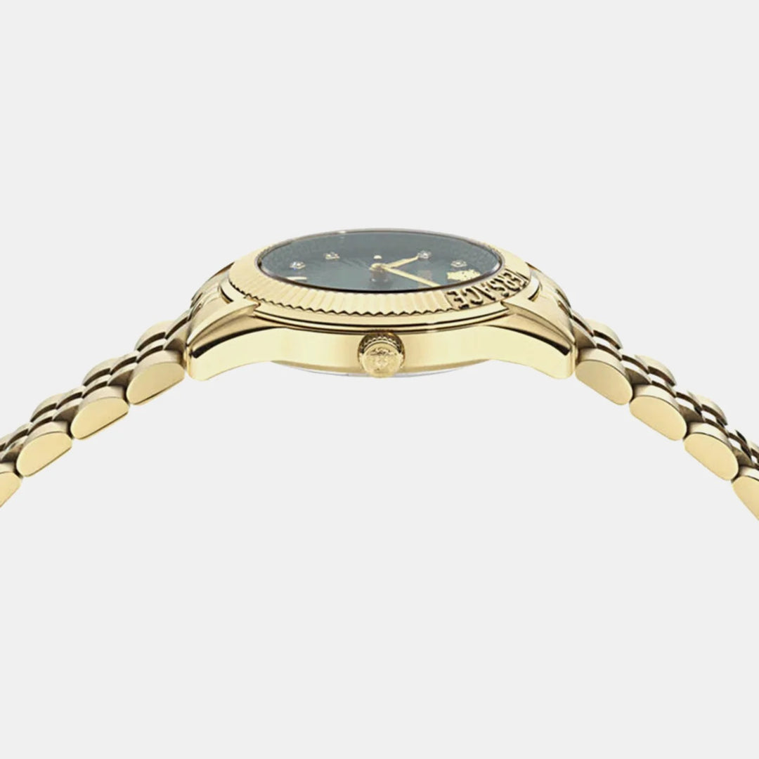 Versace Greca Dome VE9CA0725 Green Dial Stainless Steel Men&