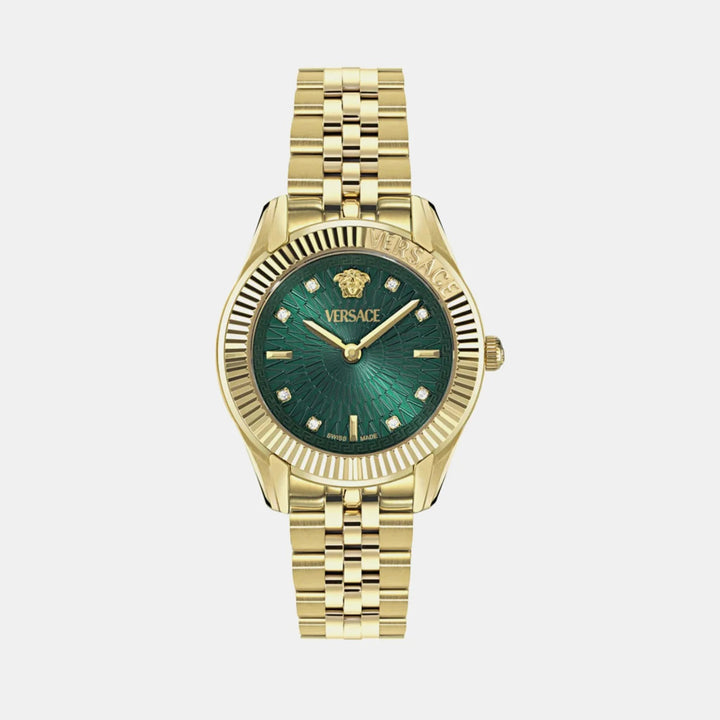 Versace Greca Dome VE9CA0725 Green Dial Stainless Steel Men&