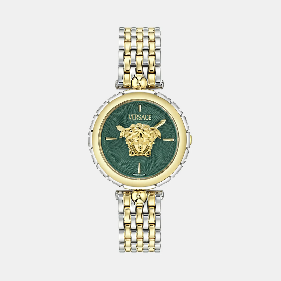 Versace Medusa Heritage VE9D00324 Green Dial Stainless Steel Men&