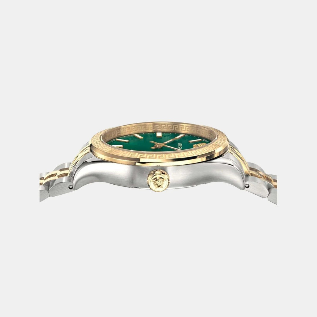 Versace Hellenyium VEHU00420 Green Dial Stainless Steel Men&