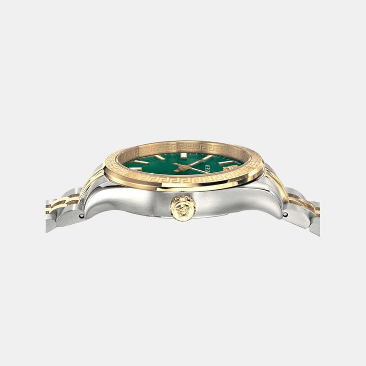 Versace Hellenyium VEHU00420 Green Dial Stainless Steel Men&