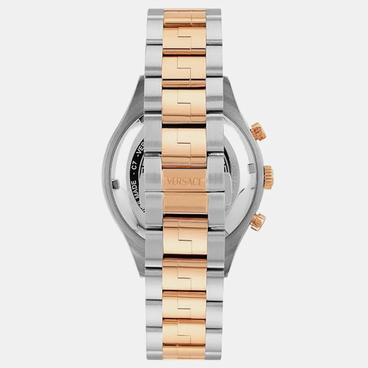 Versace Hellen VEPCA0424 Gold Dial Stainless Steel Men&