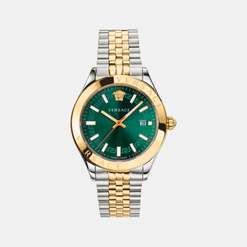 Versace HELLENIUM-VK VEVK00620 Green Dial Stainless Steel Men&