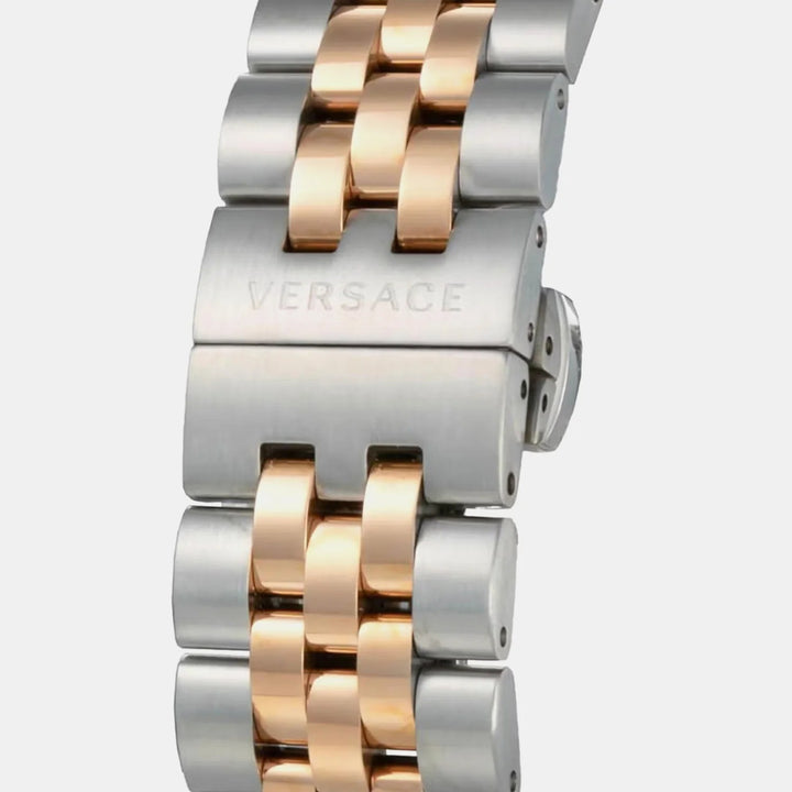 Versace Hellenyium VEVK01424 Blue Dial Stainless Steel Men&
