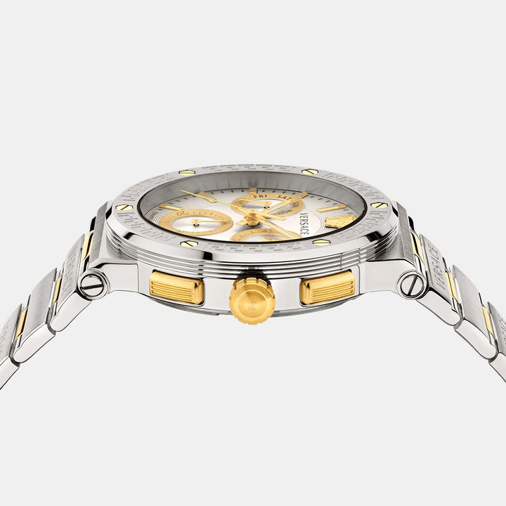 Versace Greca VEZ900321 Silver Dial Stainless Steel Men&