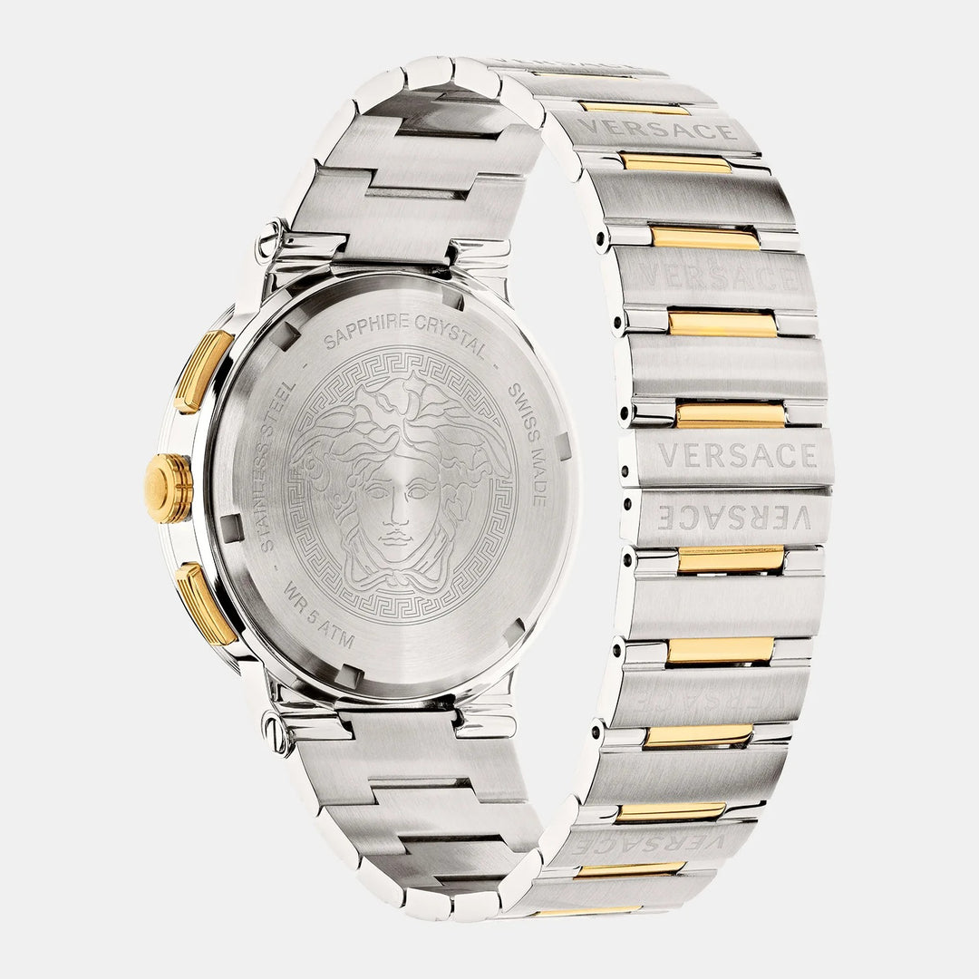 Versace Greca VEZ900321 Silver Dial Stainless Steel Men&