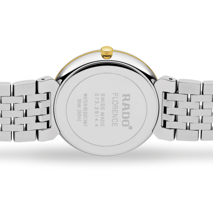 Rado Florence 38mm White Dial Stainless Steel Quartz Unisex Watch R48912023