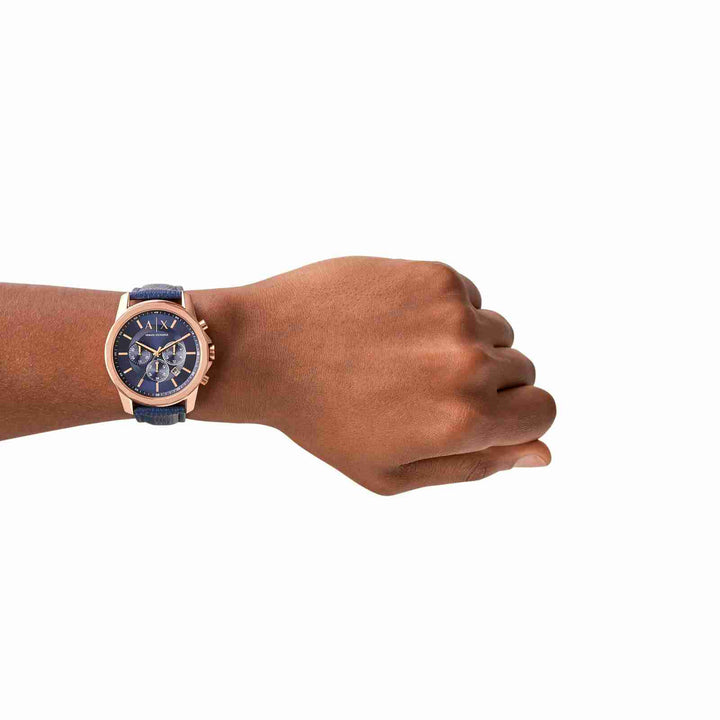 Armani Exchange Banks AX1723 Chronograph Blue Dial Men&