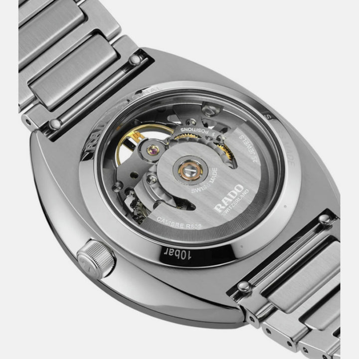 Rado DiaStar Original Skeleton 38mm Grey Skeleton Dial Stainless Steel Automatic