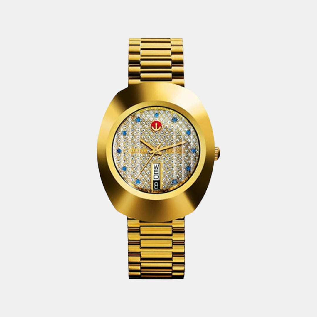 Rado The Original Automatic 35mm Dark Steel Dial CVD Hardmetal Bracelet