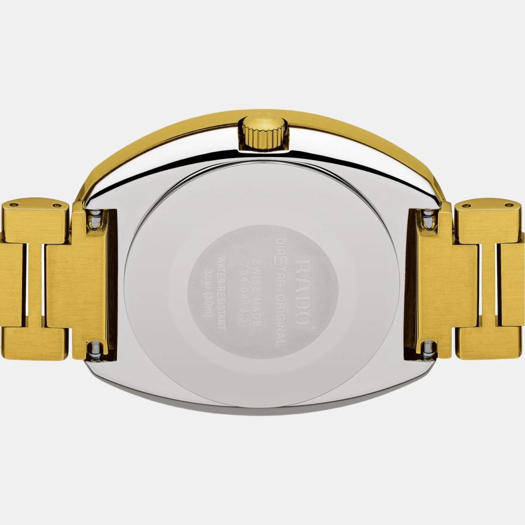 Rado The Original Automatic 35mm Gold Dial Yellow Gold CVD Hardmetal Bracelet