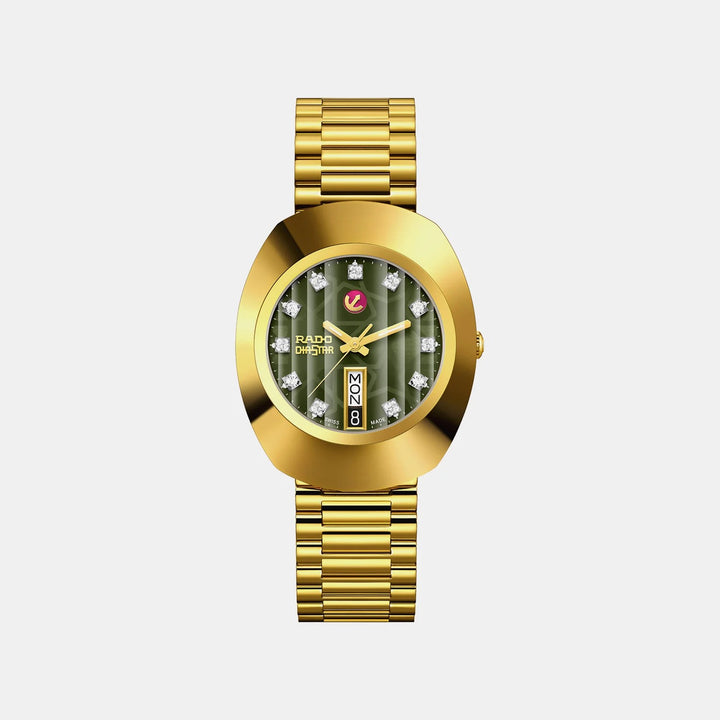Rado The Original Automatic 35mm Green Dial CVD Hardmetal Bracelet