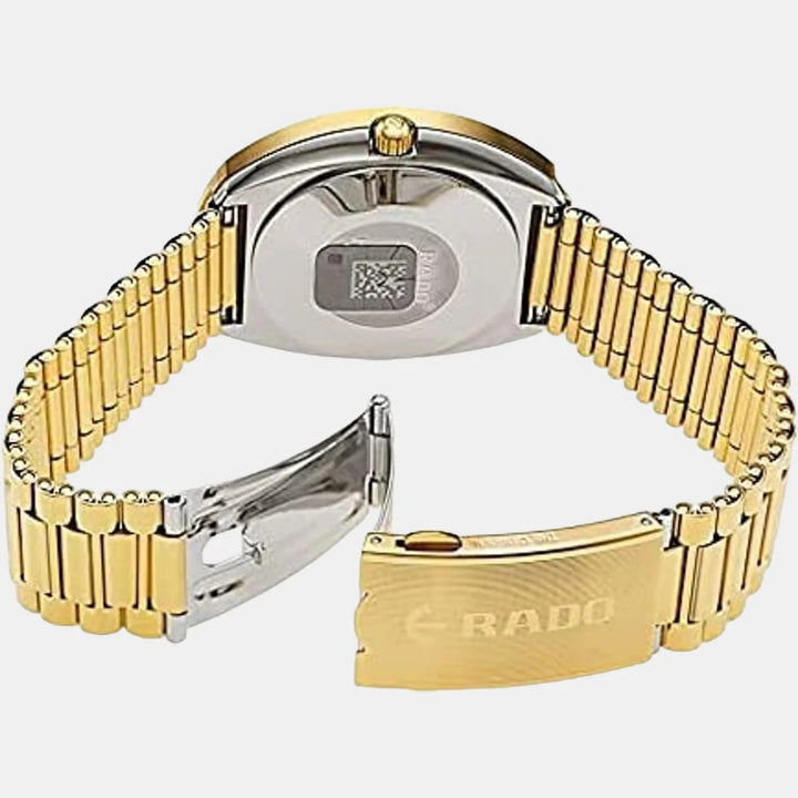 Rado The Original Automatic 35mm Black Dial Gold PVD CVD Hardmetal Bracelet