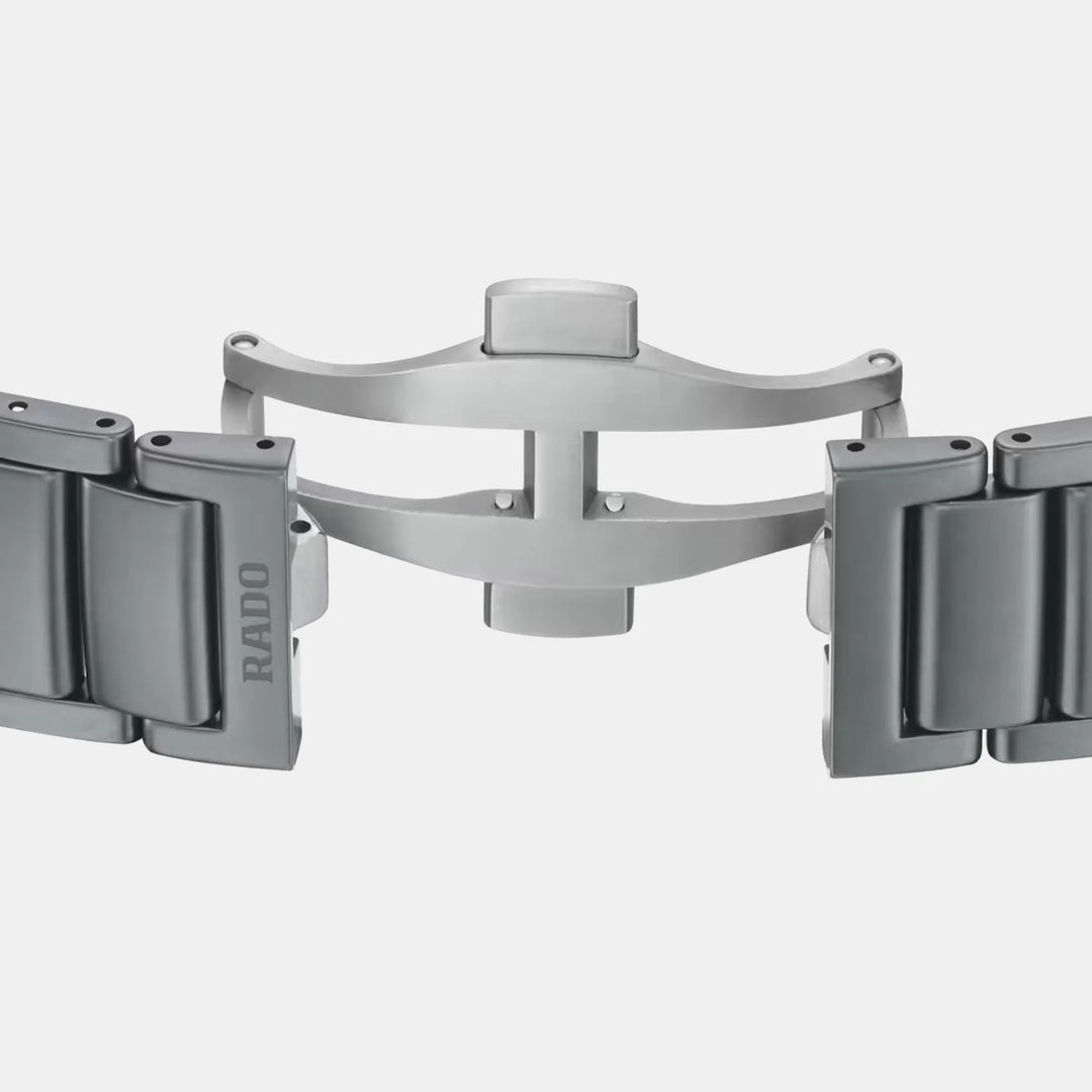 Rado True Round 40mm Le Corbusier Grey Ceramic Automatic Watch